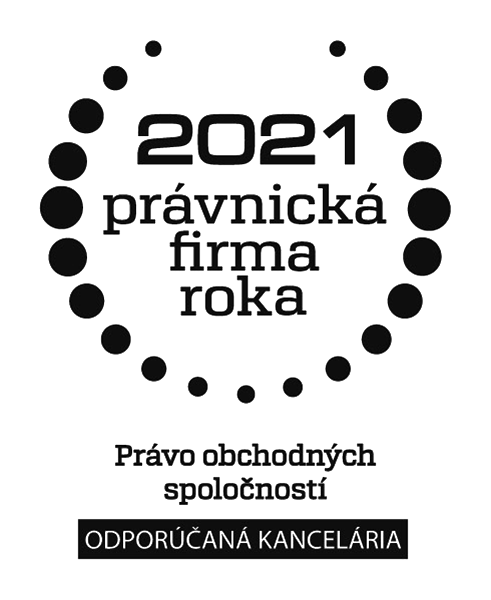Právnicka firma roka 2021 – Právo obchodných spoločností Právnicka firma roka 2021 – Právo obchodných spoločností